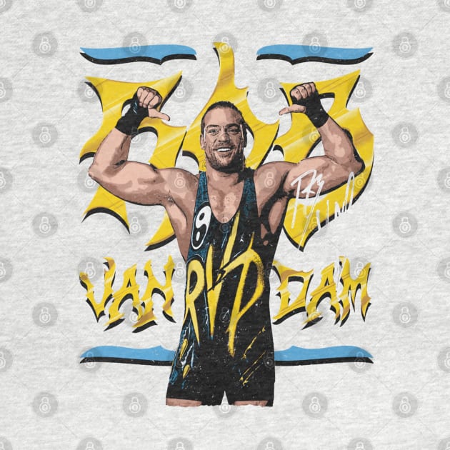 Rob Van Dam Pose by MunMun_Design